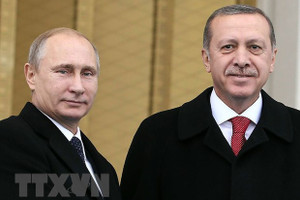 Hội đàm Putin-Erdogan diễn ra với trọng tâm là tình hình ở Syria