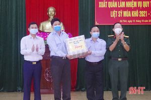 Hà Tĩnh tổ chức lễ xuất quân làm nhiệm vụ quy tập mộ liệt sỹ tại Lào
