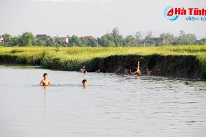 Hà Tĩnh kêu gọi hưởng ứng "Chiến dịch phòng, chống đuối nước trẻ em trong mùa mưa lũ"