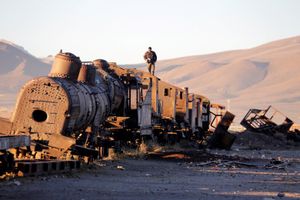 Nghĩa địa tàu hỏa ở Bolivia