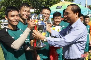 Viettel Hà Tĩnh vô địch Giải bóng đá ngành Thông tin và Truyền thông