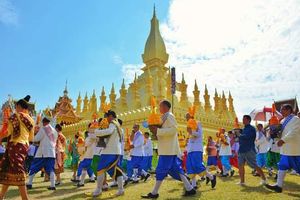 Lào tưng bừng tổ chức lễ hội lớn nhất năm