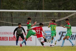 Cầu thủ quê Hà Tĩnh ghi 9 bàn tại Giải Bóng đá U13 Việt Nam - Nhật Bản