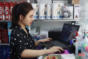 1.034 doanh nghiệp, hộ kinh doanh Hà Tĩnh sử dụng hóa đơn điện tử khởi tạo từ máy tính tiền