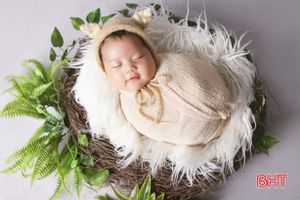 Chụp ảnh Newborn ở Hà Tĩnh - nhật ký cho các "thiên thần nhỏ"
