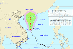 Áp thấp nhiệt đới gần bờ, dự báo Hà Tĩnh có mưa to