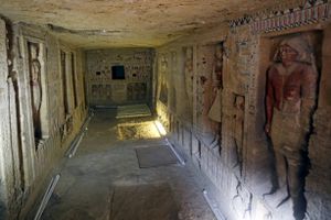 Bên trong ngôi mộ 4.400 tuổi vừa được phát hiện ở Ai Cập