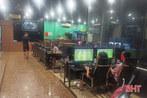 TP Hà Tĩnh: Phạt 2 quán game vi phạm quy định phòng dịch Covid-19