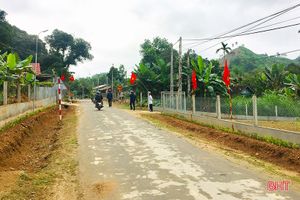 Hương Sơn xây dựng huyện nông thôn mới từ tiêu chí 20