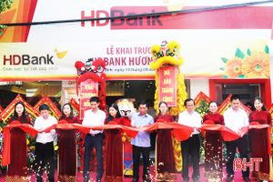 HDBank Hà Tĩnh khai trương Phòng giao dịch Hương Sơn