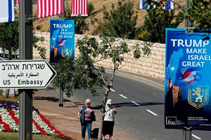 Thế giới ngày qua: Israel sẵn sàng khai trương Đại sứ quán mới của Mỹ ở Jerusalem