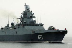 Tàu hộ vệ tàng hình mạnh nhất của Nga sắp hoàn thiện