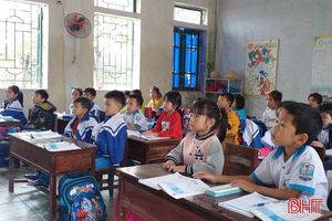 Các trường học ở Hà Tĩnh chủ động kế hoạch “dạy bù” sau lũ