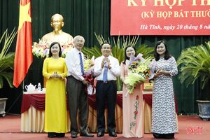 Bà Nguyễn Thị Nguyệt được bầu giữ chức Trưởng ban Văn hóa - Xã hội HĐND tỉnh Hà Tĩnh