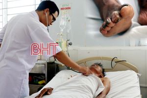 Một bệnh nhân Hà Tĩnh nhiễm vi khuẩn “ăn thịt người”