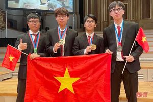 Nam sinh Hà Tĩnh giành huy chương vàng Olympic Hóa học quốc tế 2023