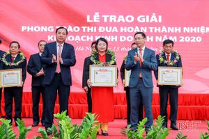 Agribank tỉnh Hà Tĩnh đạt giải 3 các chi nhánh loại I trong toàn hệ thống