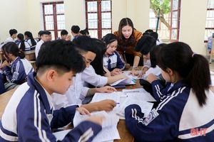 619 thí sinh đạt danh hiệu học sinh giỏi tỉnh Hà Tĩnh lớp 12
