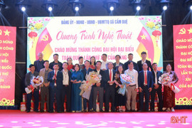 Xã Cẩm Duệ lan tỏa yêu thương trong chương trình nghệ thuật mừng xuân mới