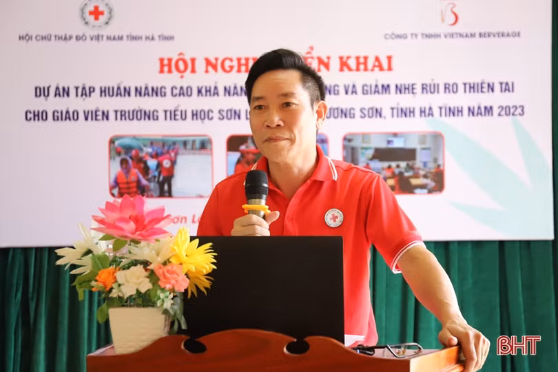 Nâng cao khả năng phòng chống, giảm nhẹ giảm nhẹ rủi ro do thiên tai cho giáo viên ở Hương Sơn