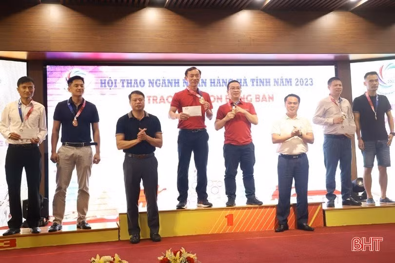 Agribank Chi nhánh tỉnh Hà Tĩnh nhất hội thao ngành ngân hàng