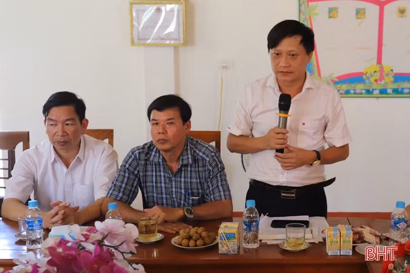Nâng cao khả năng phòng chống, giảm nhẹ giảm nhẹ rủi ro do thiên tai cho giáo viên ở Hương Sơn