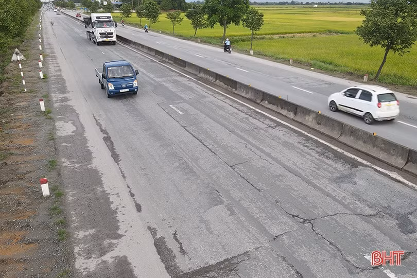 Tiếp tục kiến nghị dừng thu phí nếu chậm sửa chữa, khắc phục hư hỏng QL1 qua Hà Tĩnh