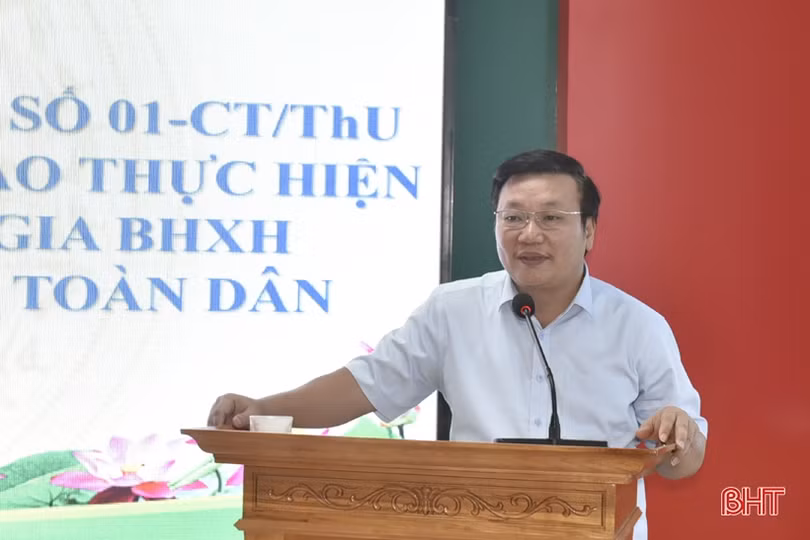 Thị xã Hồng Lĩnh tập trung các giải pháp tăng tỷ lệ bao phủ BHXH, BHYT