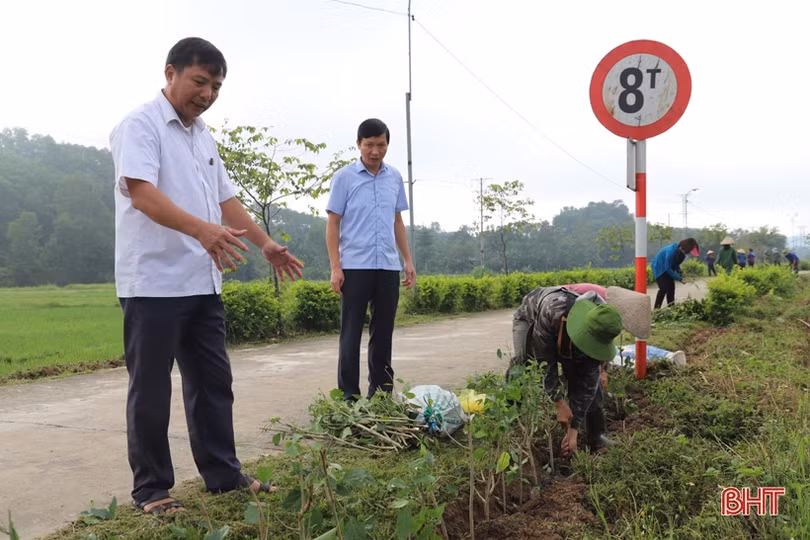 Từ 21/9, Hương Sơn phát động tháng cao điểm xây dựng nông thôn mới