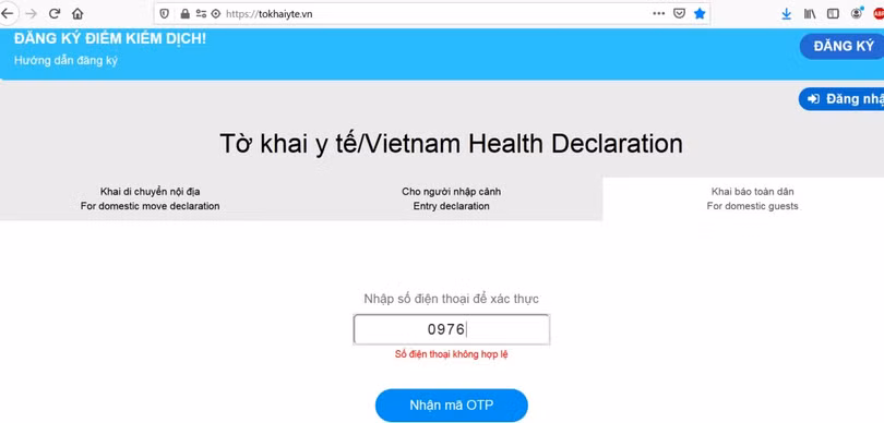 Người dân đến, về Hà Tĩnh hãy khai báo y tế điện tử theo hướng dẫn này