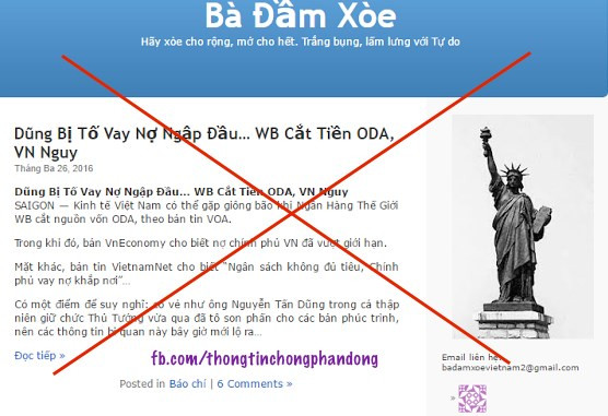 Phạt tù blogger Phạt tù blogger “Bà Đầm Xòe” về hành vi tuyên truyền chống Nhà nước