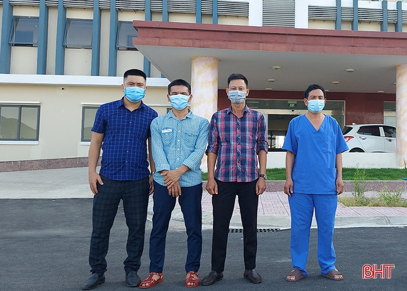 Tăng cường 3 cán bộ Bệnh viện Phổi hỗ trợ Trung tâm Y tế Kỳ Anh điều trị bệnh nhân Covid-19