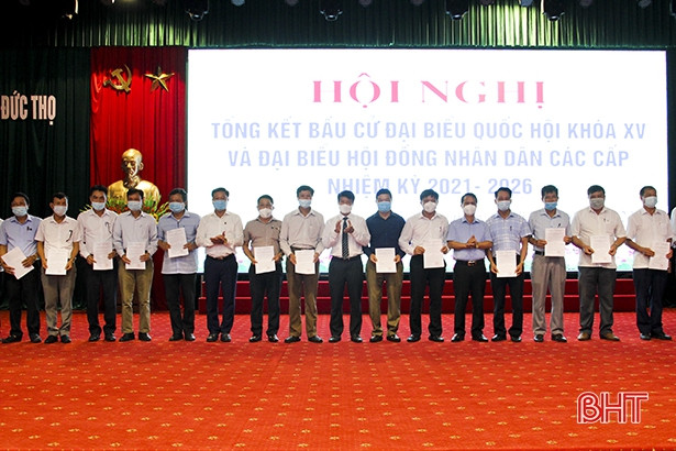 Các địa phương tổng kết công tác tổ chức bầu cử nhiệm kỳ 2021-2026