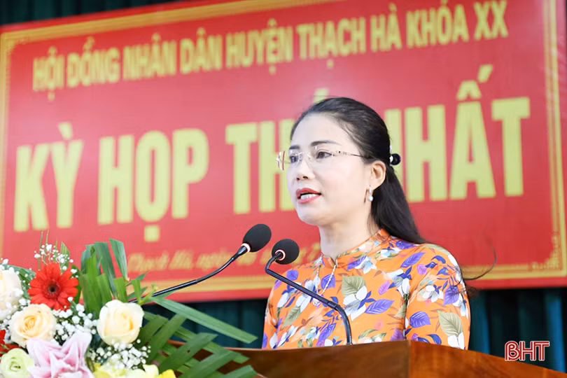 Ông Nguyễn Văn Thắng tái cử chức vụ Chủ tịch HĐND huyện Thạch Hà