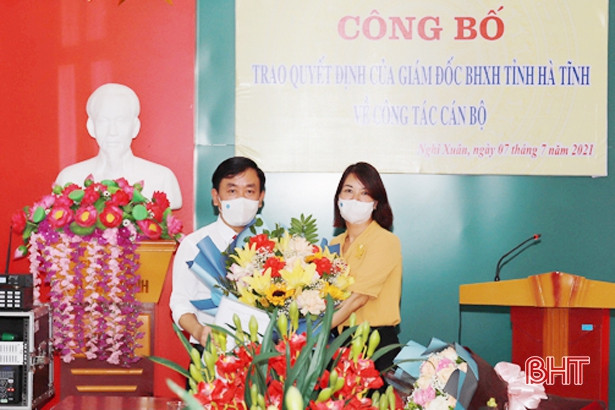 Bổ nhiệm Giám đốc Bảo hiểm xã hội huyện Nghi Xuân