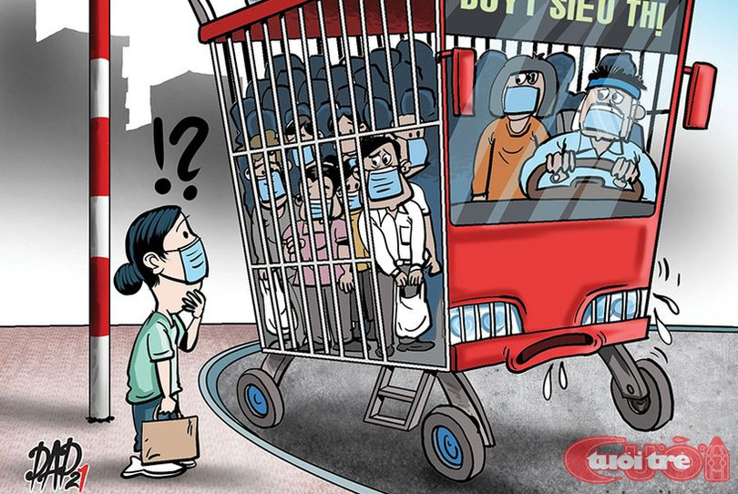 Đi siêu thị phải 5K nghiêm túc