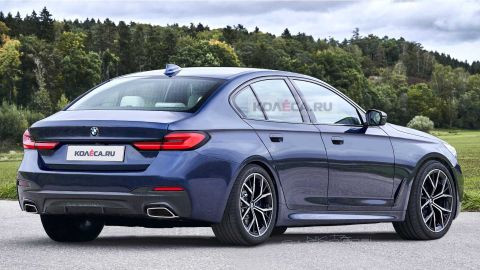 Xem trước thiết kế ngoại thất của BMW 5 Series thế hệ mới