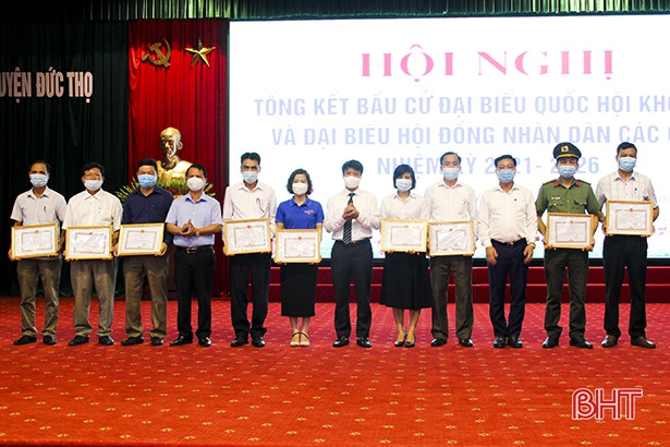 Các địa phương tổng kết công tác tổ chức bầu cử nhiệm kỳ 2021-2026