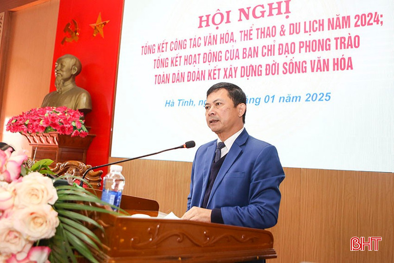 Phó Chủ tịch UBND tỉnh Lê Ngọc Châu phát biểu chỉ đạo hội nghị. bqbht_br_b8.jpg