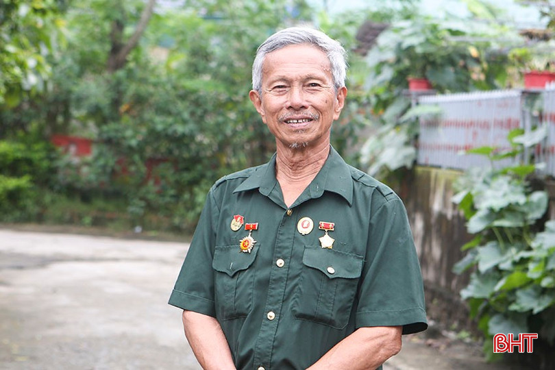 Ông Phan Trọng An - nguyên cán bộ Trung đoàn 273, hiện ở thôn Yến Giang, xã Hồng Lộc (Thạch Hà). bqbht_br_a2-6116.jpg
