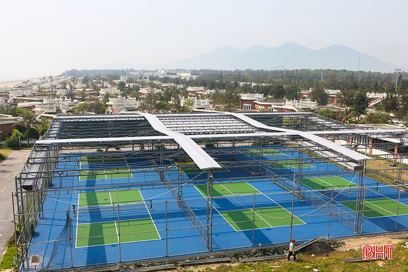 Hệ thống sân pickleball vừa được đầu tư xây dựng tại khách sạn Mường Thanh Luxury Xuân Thành (Nghi Xuân). bqbht_br_a3.jpg