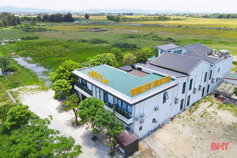 Mô hình du lịch homestay của anh Nguyễn Văn Phú tại KDL Thiên Cầm. bqbht_br_a3.jpg