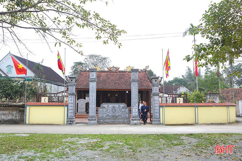 Nhà thờ Lê Đắc Toàn tại xã Yên Hồ (Đức Thọ). bqbht_br_a2.jpg