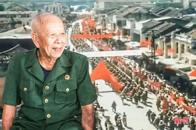 Cựu binh Hồ Sỹ Cúc luôn tự hào là người lính tham gia tiếp quản Thủ đô Hà Nội, vào ngày 10/10/1954. bqbht_br_b1.jpg