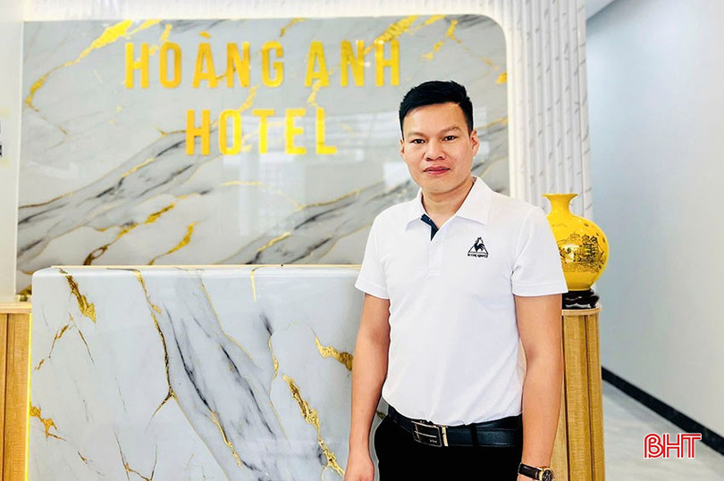 Anh Phan Trọng Thỉnh - chủ khách sạn Hoàng Anh (tại KDL biển Lộc Hà, Thạch Hà). bqbht_br_a8.jpg