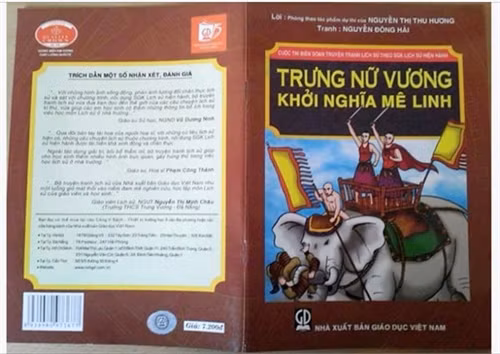Ở bìa cuối sách có nhiều ý kiến đánh giá tốt đẹp về cuốn truyện tranh này - Nguồn ảnh: Facebook.