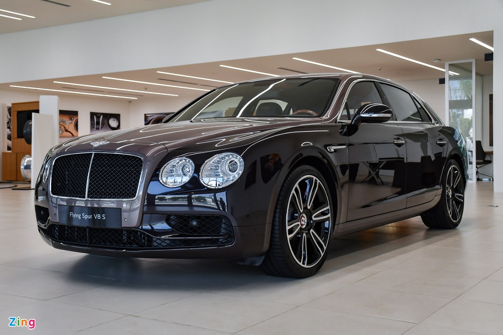 Bentley Flying Spur V8 S ảnh 1 Chi tiết Bentley Flying Spur V8 S giá hơn 17,6 tỷ với màu sơn hiếm
