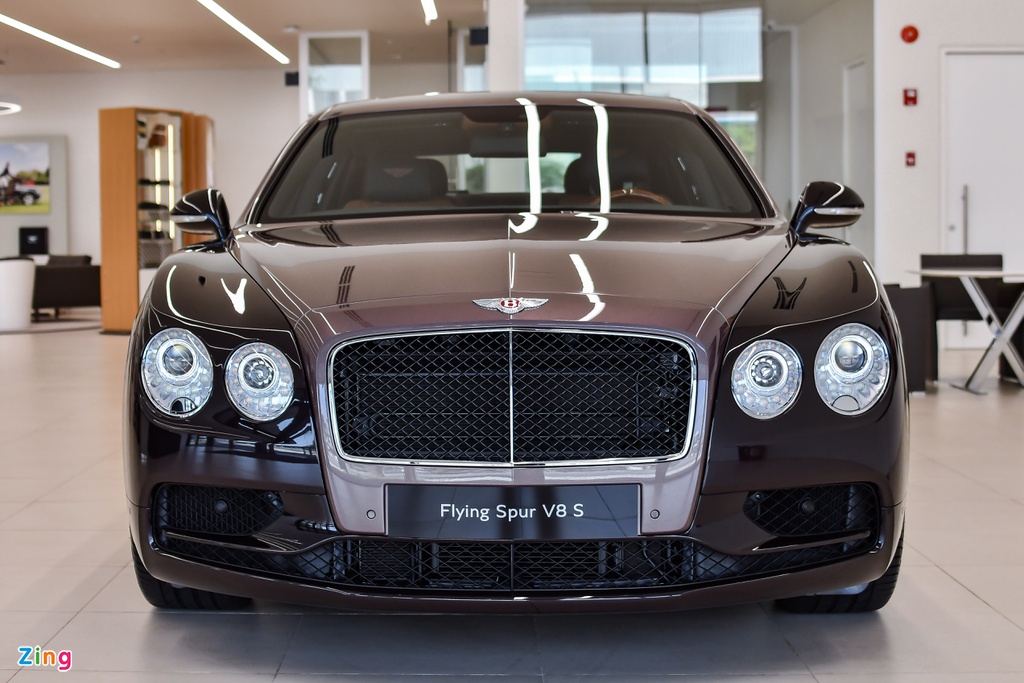 Bentley Flying Spur V8 S ảnh 4 Chi tiết Bentley Flying Spur V8 S giá hơn 17,6 tỷ với màu sơn hiếm