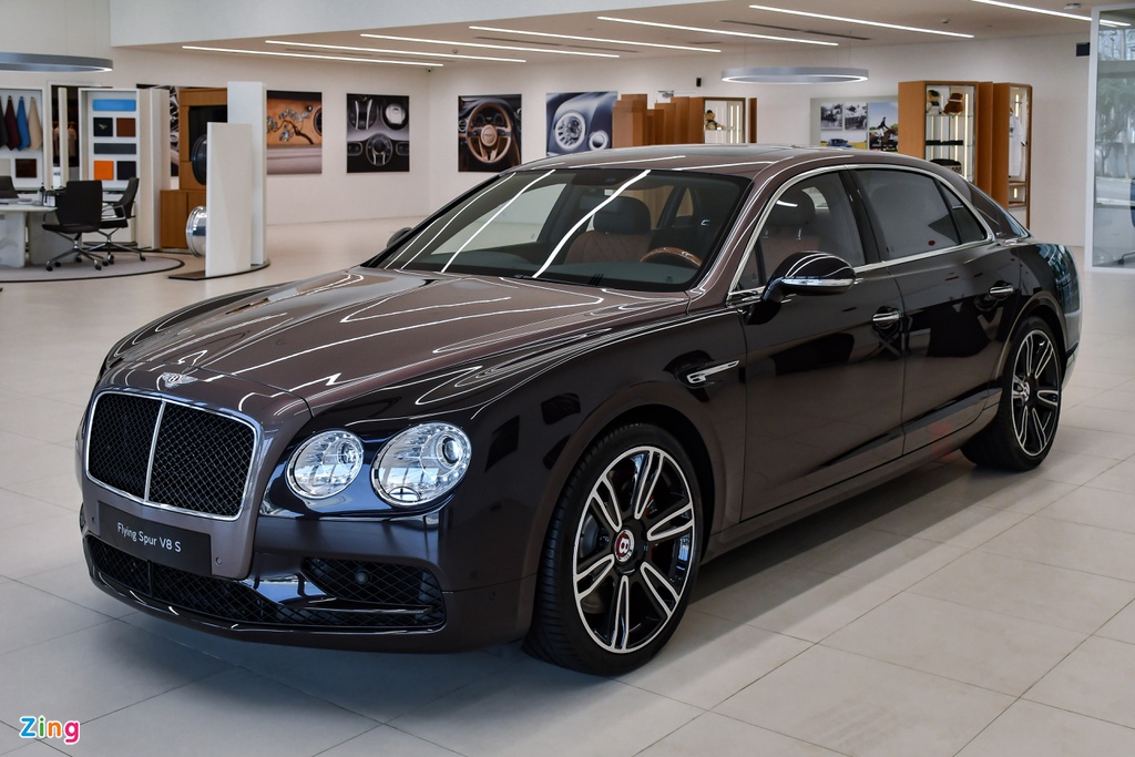 Bentley Flying Spur V8 S ảnh 22 Chi tiết Bentley Flying Spur V8 S giá hơn 17,6 tỷ với màu sơn hiếm