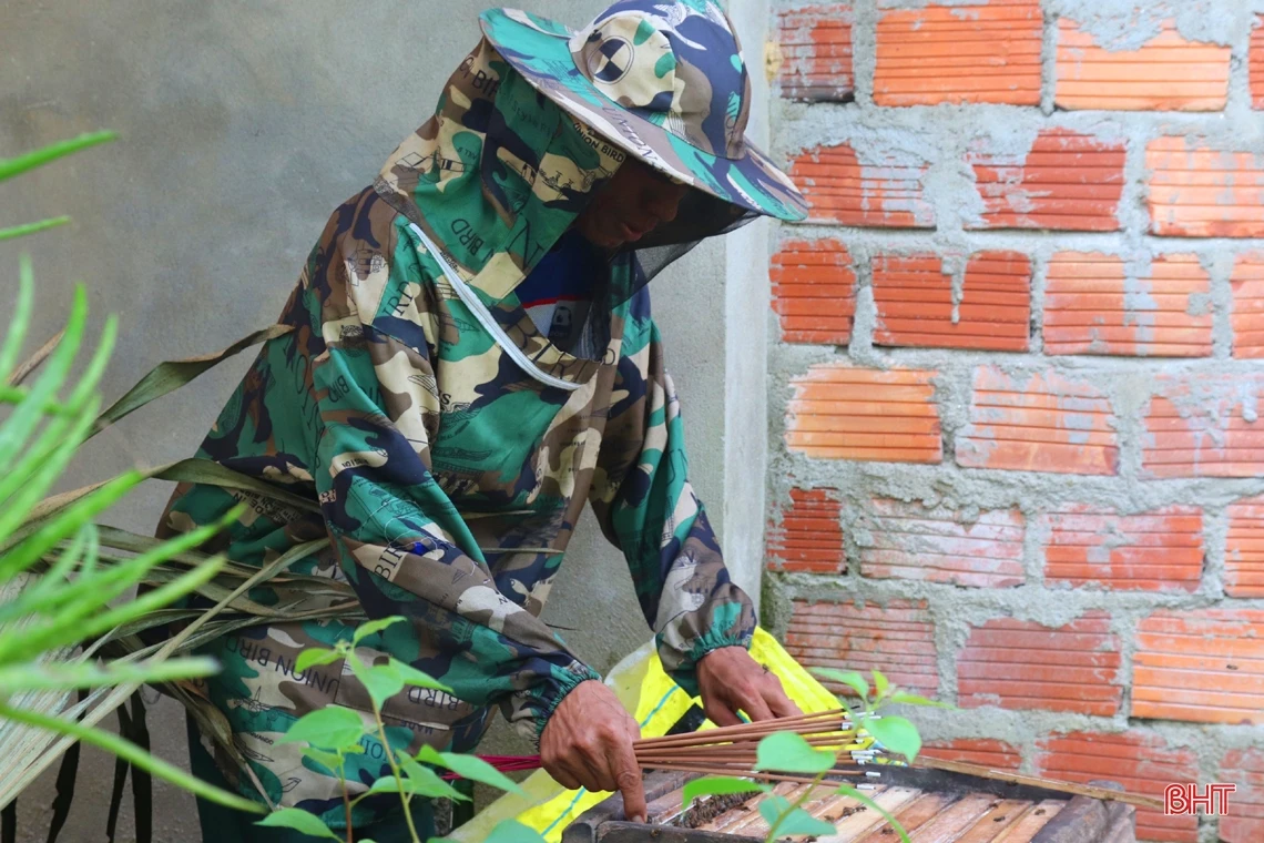 Vũ Quang vào mùa gom mật ngọt